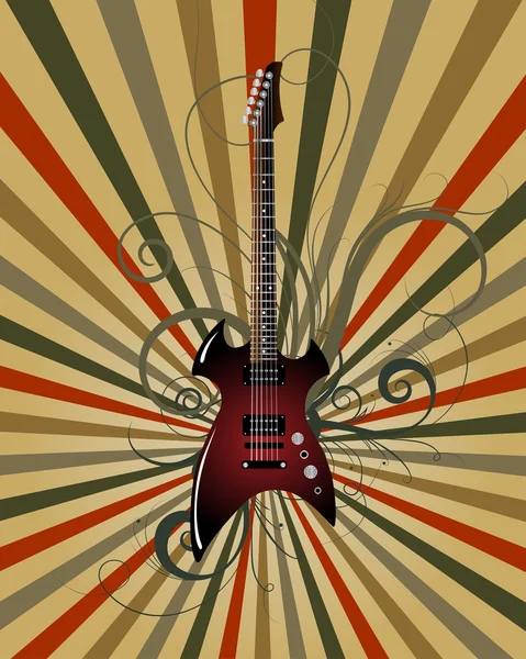 Grunge musical — Image vectorielle
