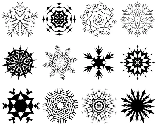 stock vector Snowflakes