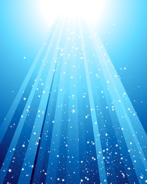 stock vector Festive color rays