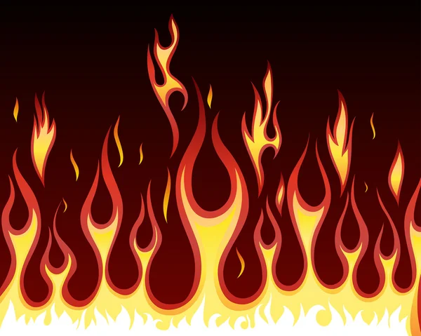 Hintergrund des Feuers — Stockvektor