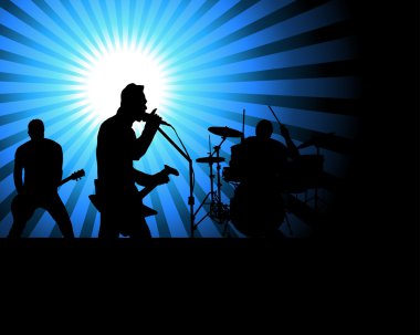 Rock group clipart