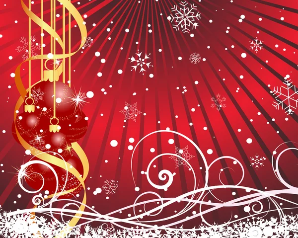 Fond de Noël — Image vectorielle