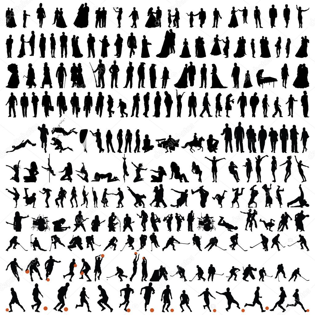 Bigest collection of silhouettes