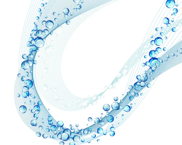 물 배경 — 스톡 벡터