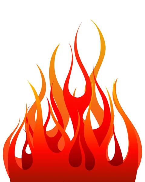 Oheň pozadí — Stockový vektor