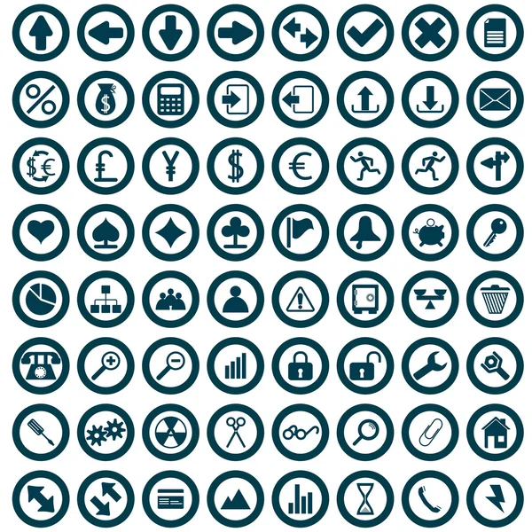 Ensemble d'icônes — Image vectorielle