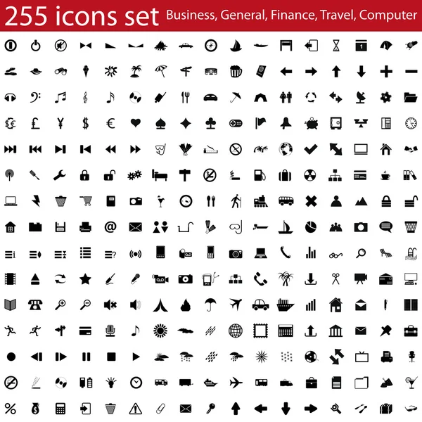 Conjunto de iconos — Archivo Imágenes Vectoriales