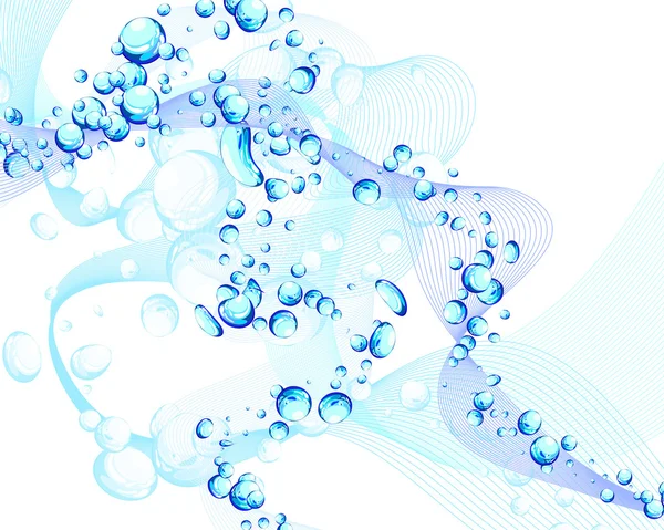 물 배경 — 스톡 벡터