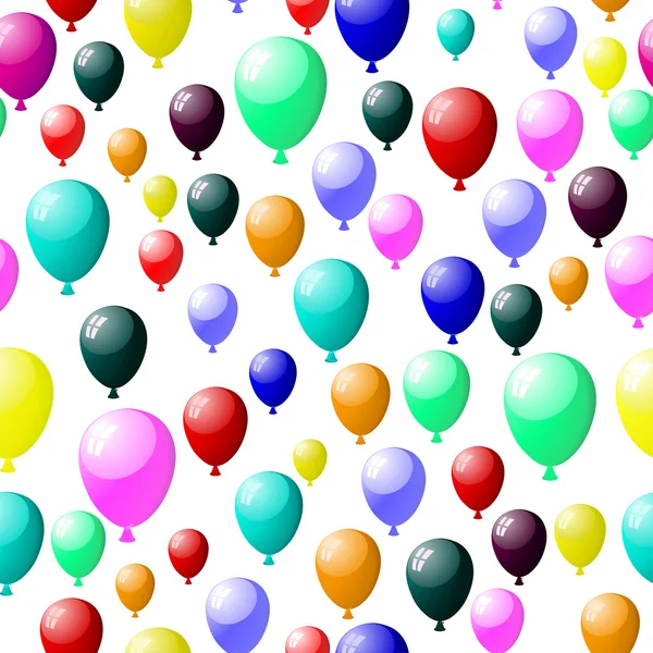 Bezszwowe balony — Wektor stockowy