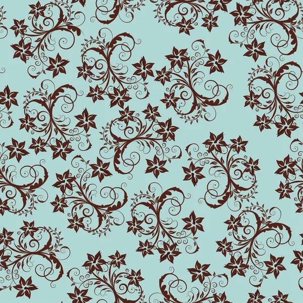 Fond floral sans couture — Image vectorielle