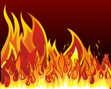 Fire background clipart