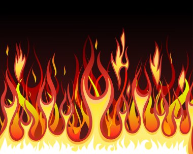 Fire background clipart