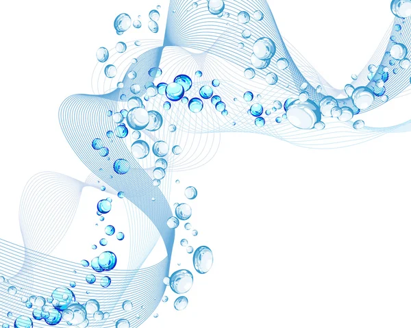 Νερό φόντο — Διανυσματικό Αρχείο
