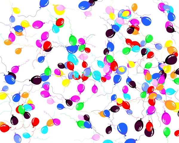 Globos de colores — Archivo Imágenes Vectoriales