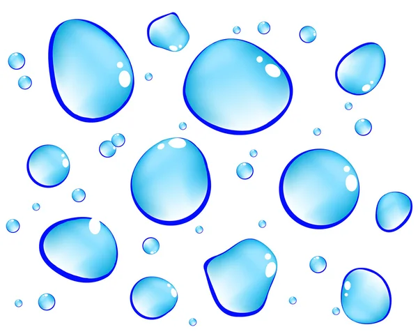 Пузыри на фоне — стоковый вектор
