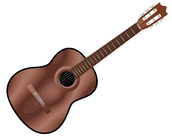 stock vector Acoustic guitar