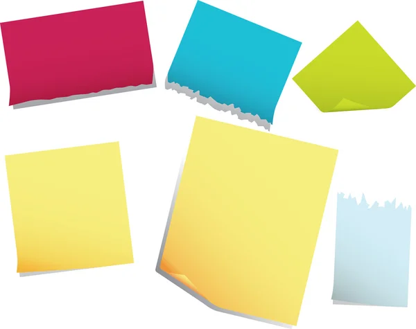 Note pages — Stock Vector