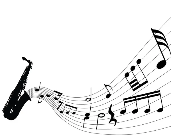 Музыкальный фон — стоковый вектор