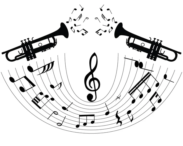 Fondo musical — Archivo Imágenes Vectoriales