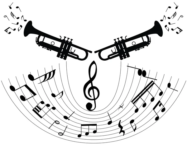 Fondo musical — Archivo Imágenes Vectoriales