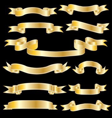 Vector ribbons clipart