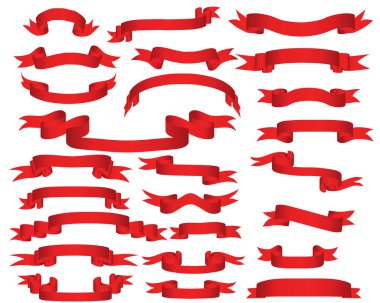 Vector ribbons clipart