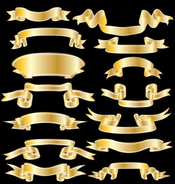 Vector ribbons clipart