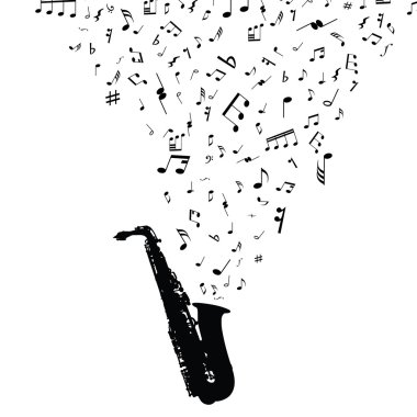 Musical notes stuff clipart