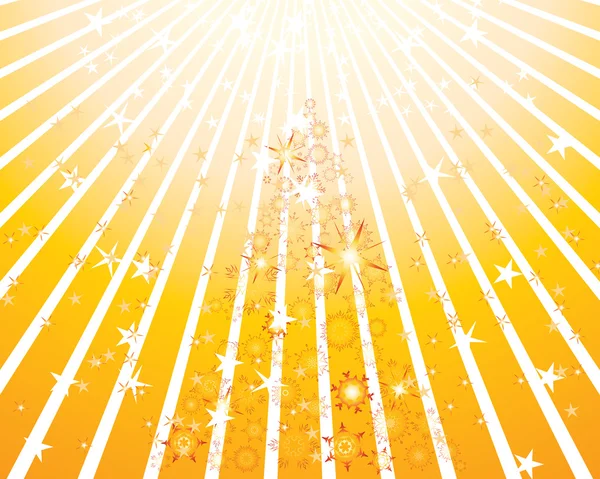 Arbre de Noël — Image vectorielle
