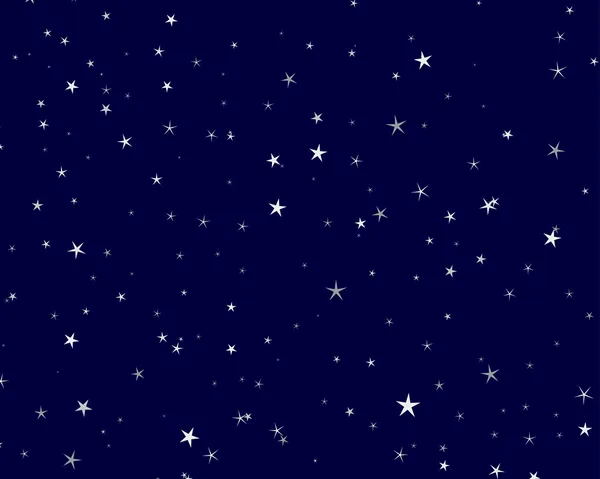 Starry night — Stock Vector