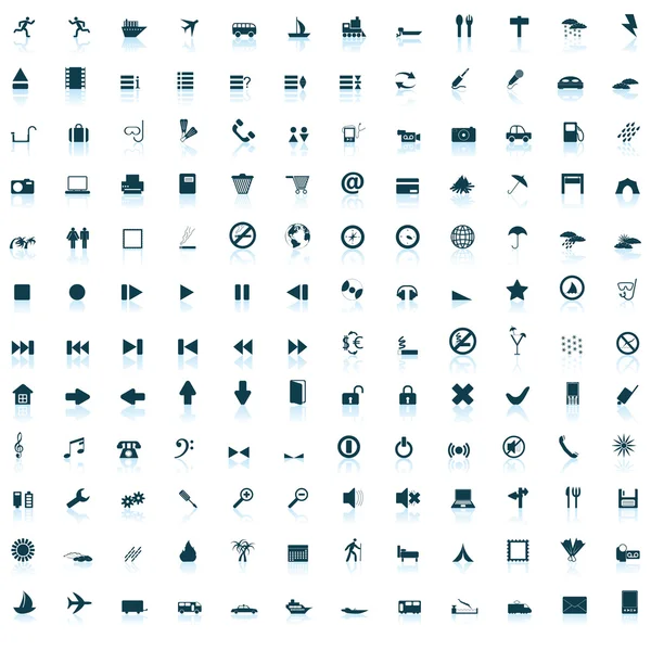 Biggest icon collection — Stock Vector