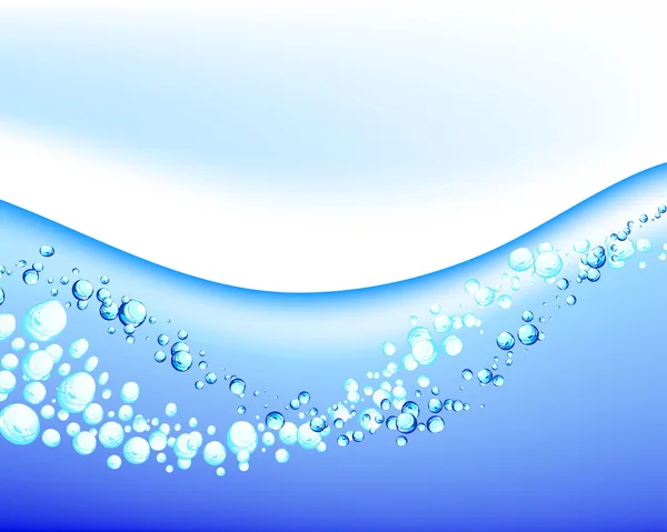 水と泡 — ストックベクタ