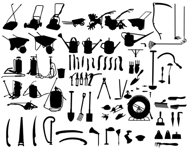 Instruments de jardin — Image vectorielle