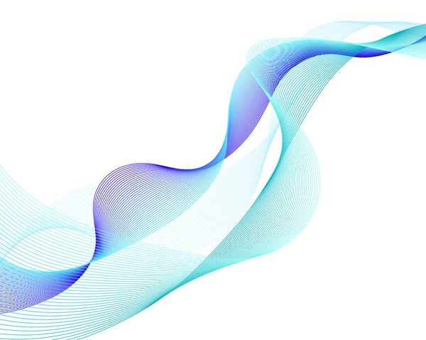 Анотація хвильова картина — стоковий вектор