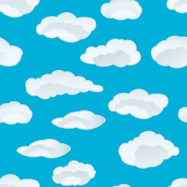 Bezszwowe chmura tła — Wektor stockowy