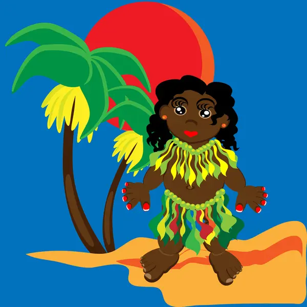Papuans — ストックベクタ