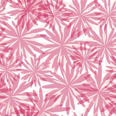 Seamless floral pattern clipart