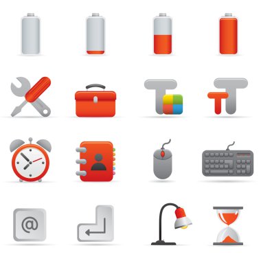 Computer Icons | Red Series 01 clipart