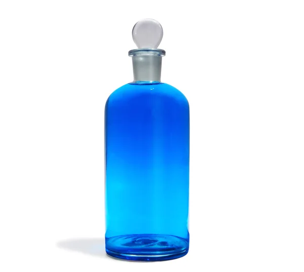 Blå flaska — Stockfoto