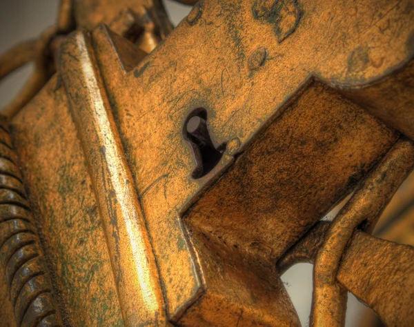 Fechadura de bronze — Fotografia de Stock
