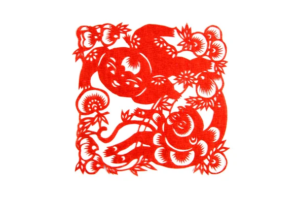 stock image Chinese cut paper