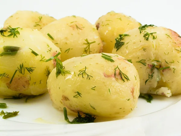 Gekookte aardappel — Stockfoto