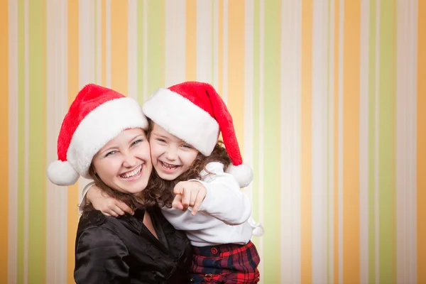 Mother and daughter laugh — Stock Photo, Image