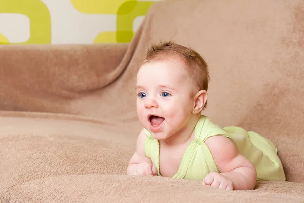 Baby laugh — Stock Photo, Image
