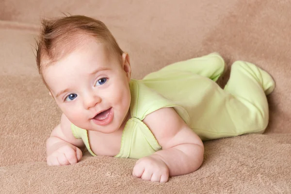 Baby smích — Stock fotografie