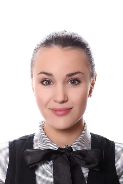Closeup of female face — Stock Photo, Image