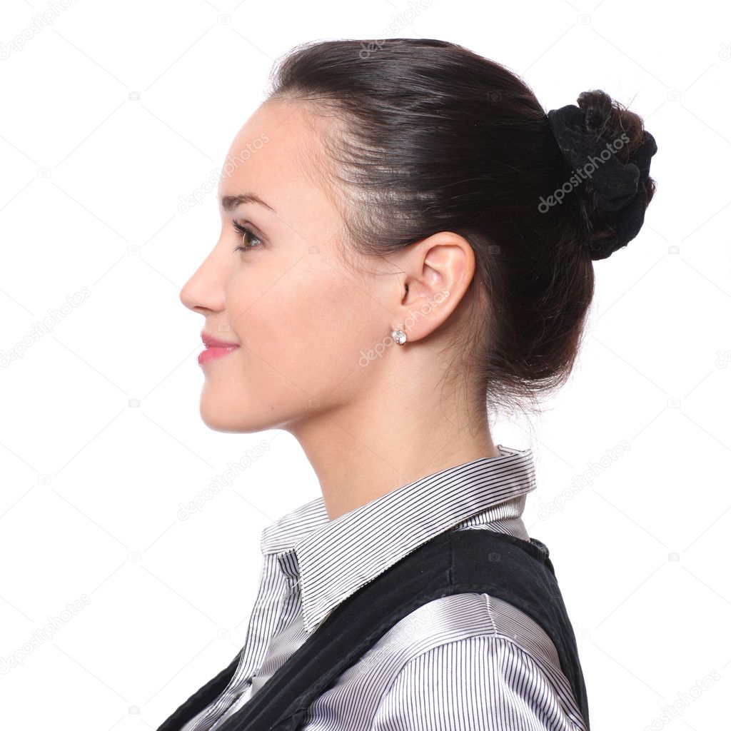 Profile of bussinesswoman