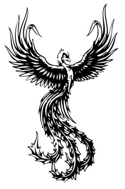 Vector fenix clipart