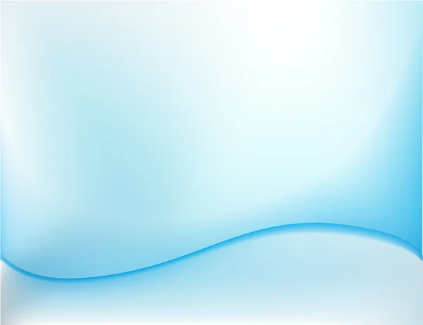 Abstrakt mall med vågor, vektor illustration — Stock vektor