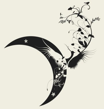 kuş ve moon tasarım
